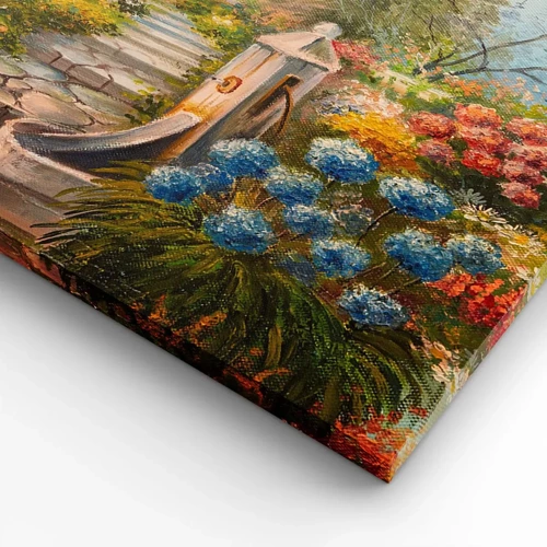 Bild auf Leinwand - Leinwandbild - In voller Blüte - 70x100 cm