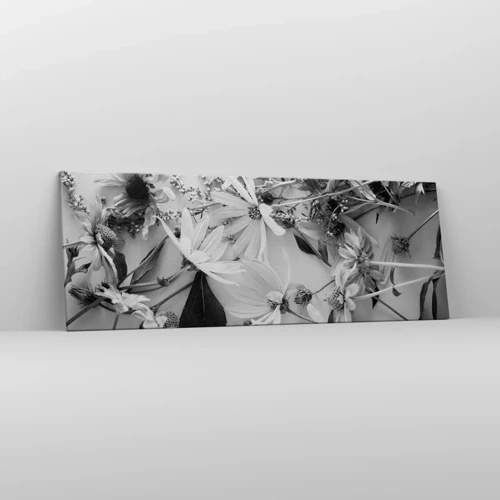 Bild auf Leinwand - Leinwandbild - Kein Blumenstrauß - 140x50 cm