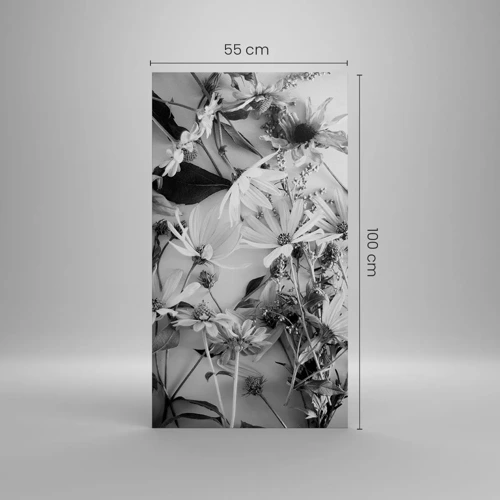 Bild auf Leinwand - Leinwandbild - Kein Blumenstrauß - 55x100 cm