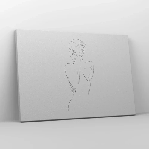 Bild auf Leinwand - Leinwandbild - Körpermusik - 70x50 cm