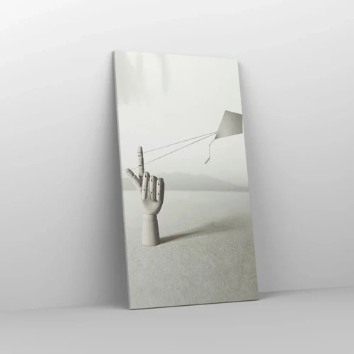 Bild auf Leinwand - Leinwandbild - Kraftprobe - 55x100 cm