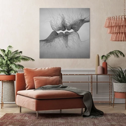 Bild auf Leinwand - Leinwandbild - Kuss des Windes - 30x30 cm