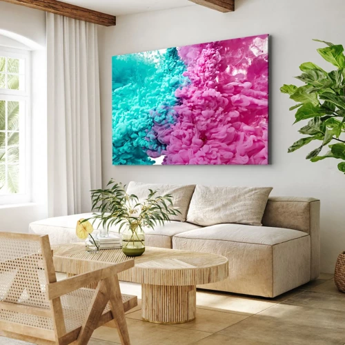 Bild auf Leinwand - Leinwandbild - Letzte Begegnung - 70x50 cm