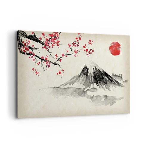 Bild auf Leinwand - Leinwandbild - Liebe Japan - 120x80 cm