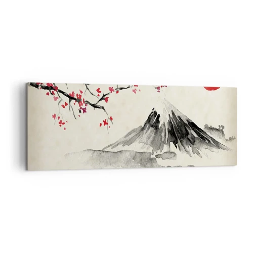 Bild auf Leinwand - Leinwandbild - Liebe Japan - 140x50 cm