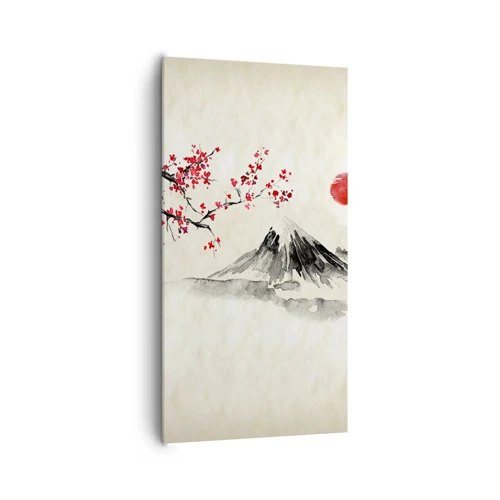 Bild auf Leinwand - Leinwandbild - Liebe Japan - 65x120 cm