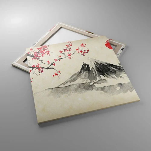 Bild auf Leinwand - Leinwandbild - Liebe Japan - 70x70 cm