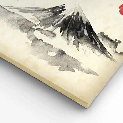 Bild auf Leinwand - Leinwandbild - Liebe Japan - 70x70 cm