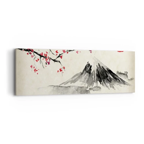 Bild auf Leinwand - Leinwandbild - Liebe Japan - 90x30 cm