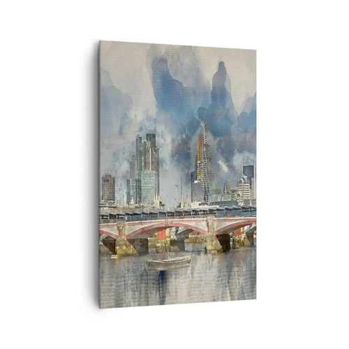Bild auf Leinwand - Leinwandbild - London in seiner ganzen Pracht - 80x120 cm