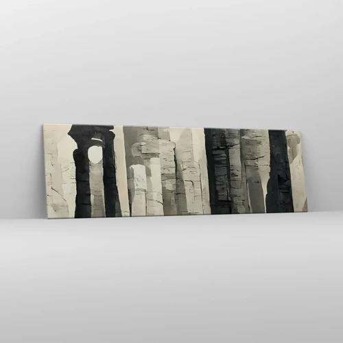 Bild auf Leinwand - Leinwandbild - Majestät der Antike - 160x50 cm