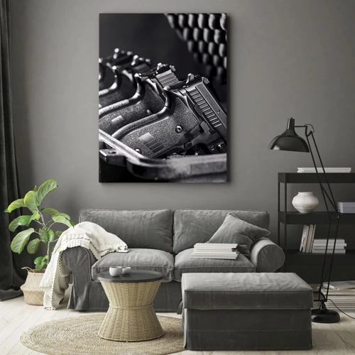 Bild auf Leinwand - Leinwandbild - Männersport - 70x100 cm