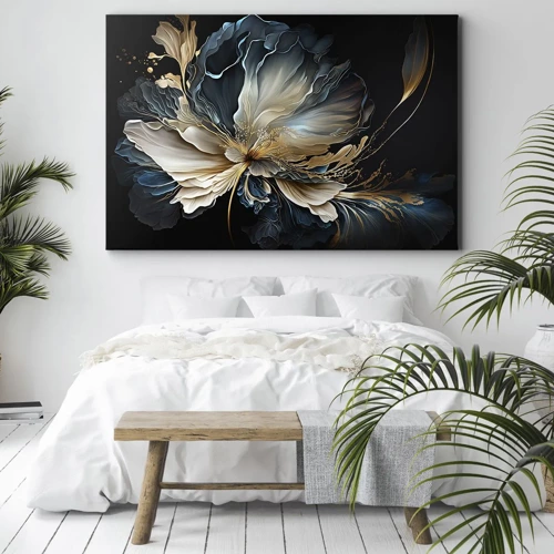 Bild auf Leinwand - Leinwandbild - Märchenhafte Farnblume - 70x50 cm