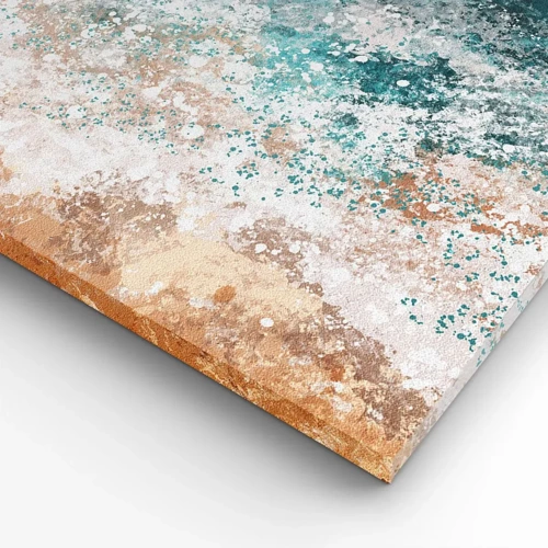Bild auf Leinwand - Leinwandbild - Meeresgeschichten - 120x80 cm