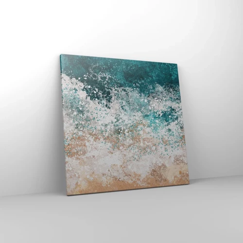 Bild auf Leinwand - Leinwandbild - Meeresgeschichten - 60x60 cm