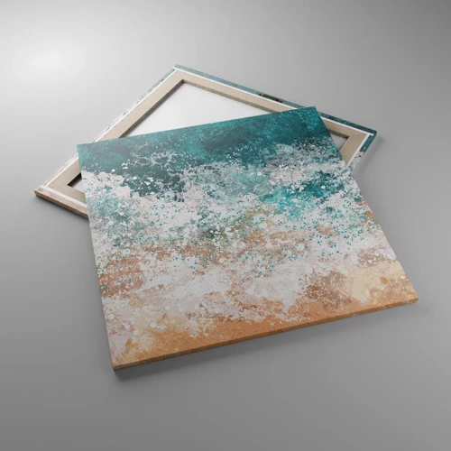 Bild auf Leinwand - Leinwandbild - Meeresgeschichten - 70x70 cm