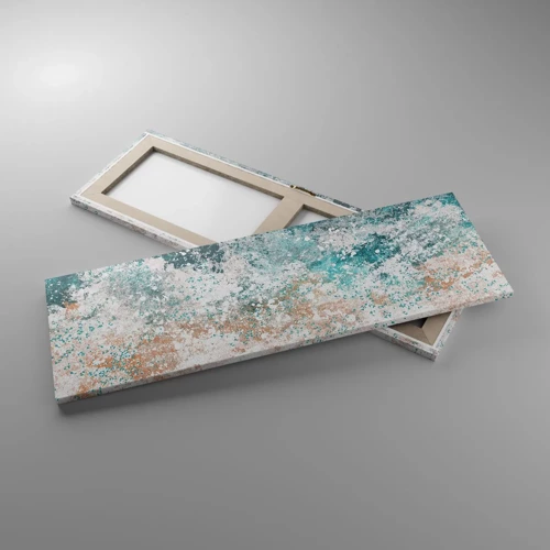 Bild auf Leinwand - Leinwandbild - Meeresgeschichten - 90x30 cm