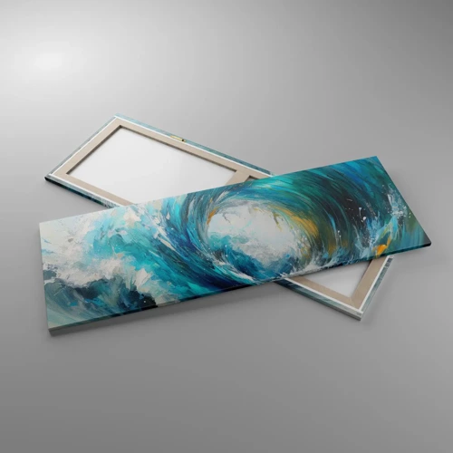 Bild auf Leinwand - Leinwandbild - Meeresportal - 140x50 cm