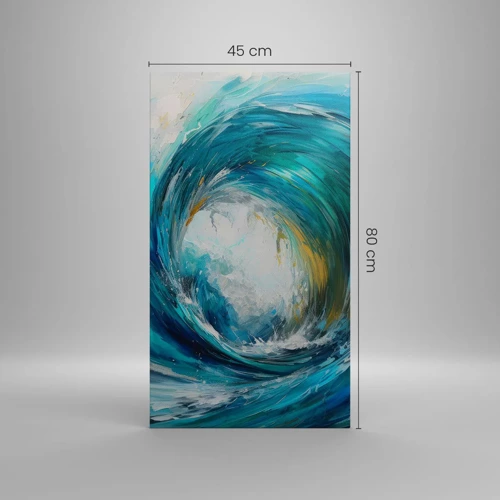 Bild auf Leinwand - Leinwandbild - Meeresportal - 45x80 cm