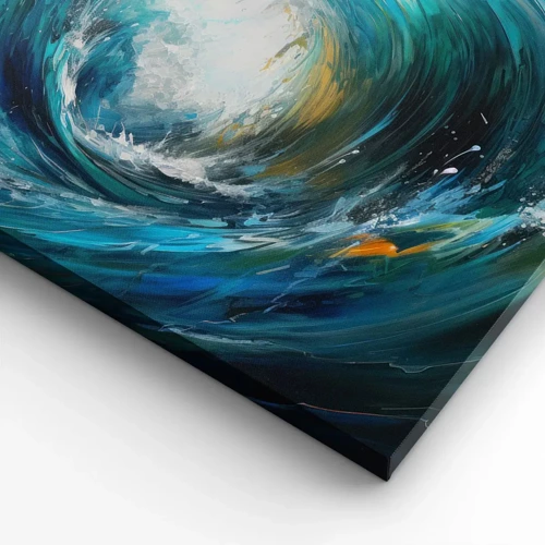 Bild auf Leinwand - Leinwandbild - Meeresportal - 50x50 cm