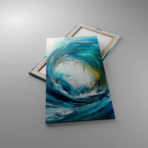 Bild auf Leinwand - Leinwandbild - Meeresportal - 55x100 cm