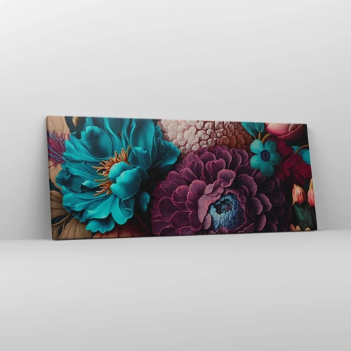 Bild auf Leinwand - Leinwandbild - Natur in Hülle und Fülle - 100x40 cm