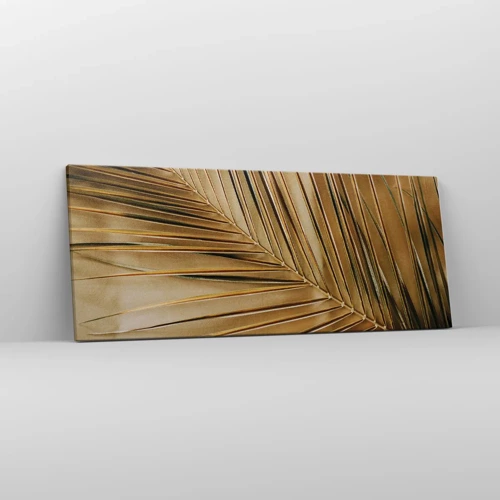 Bild auf Leinwand - Leinwandbild - Natürliche Kolonnade - 100x40 cm