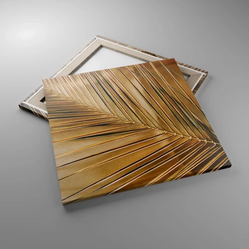 Bild auf Leinwand - Leinwandbild - Natürliche Kolonnade - 60x60 cm