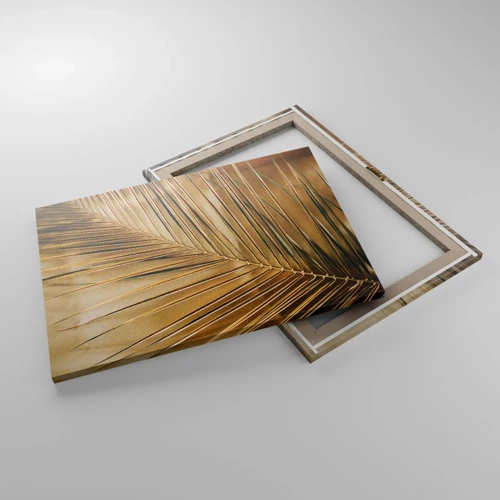 Bild auf Leinwand - Leinwandbild - Natürliche Kolonnade - 70x50 cm