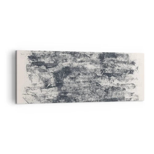 Bild auf Leinwand - Leinwandbild - Nebelige Komposition - 140x50 cm