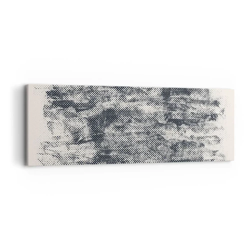 Bild auf Leinwand - Leinwandbild - Nebelige Komposition - 90x30 cm