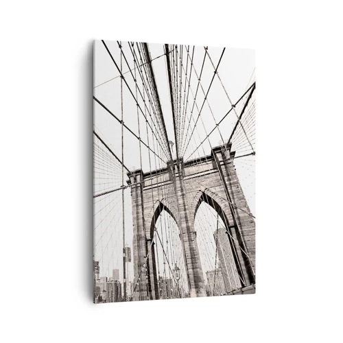 Bild auf Leinwand - Leinwandbild - New Yorker Kathedrale - 70x100 cm