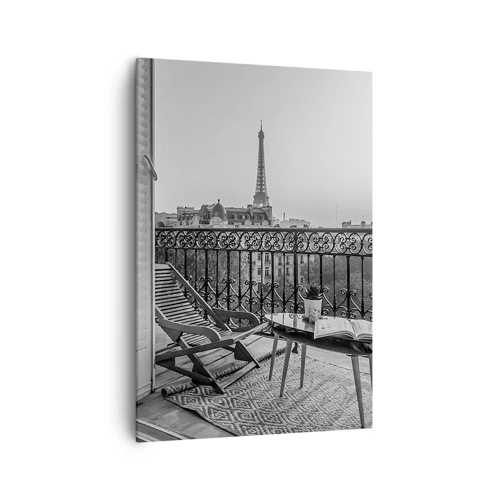 Bild auf Leinwand - Leinwandbild - Pariser Nachmittag - 70x100 cm