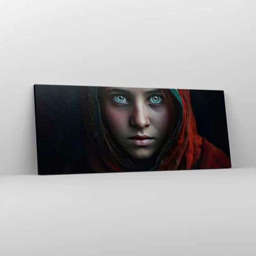 Bild auf Leinwand - Leinwandbild - Prinzessin aus dem Osten - 100x40 cm