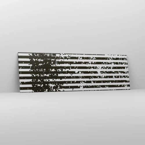 Bild auf Leinwand - Leinwandbild - Rhythmus und Rauschen - 160x50 cm