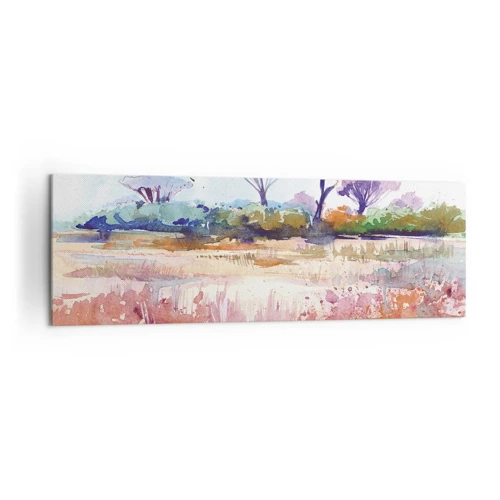 Bild auf Leinwand - Leinwandbild - Savannah-Farben - 160x50 cm