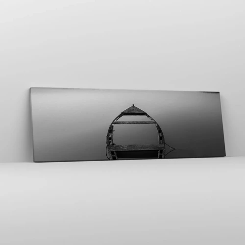 Bild auf Leinwand - Leinwandbild - Sehnsucht und Melancholie - 90x30 cm