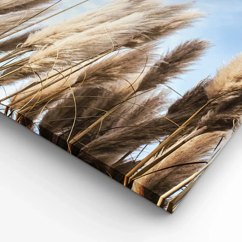 Bild auf Leinwand - Leinwandbild - Sonnige und windige Liebkosungen - 30x30 cm