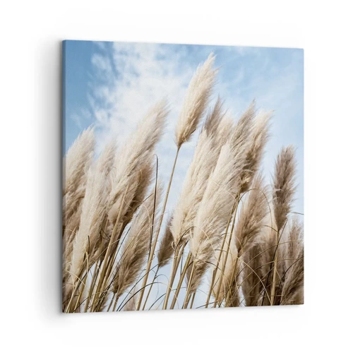 Bild auf Leinwand - Leinwandbild - Sonnige und windige Liebkosungen - 50x50 cm