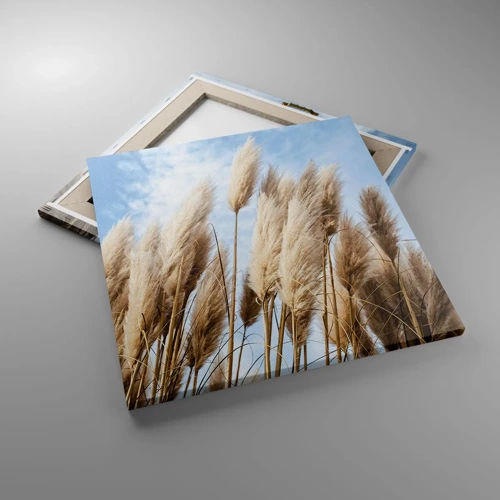 Bild auf Leinwand - Leinwandbild - Sonnige und windige Liebkosungen - 50x50 cm