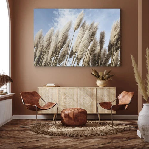 Bild auf Leinwand - Leinwandbild - Sonnige und windige Liebkosungen - 70x50 cm
