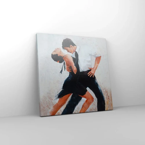 Bild auf Leinwand - Leinwandbild - Tango meiner Träume und Träume - 30x30 cm