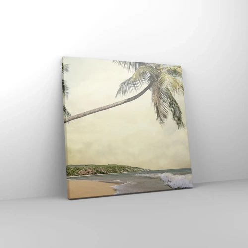 Bild auf Leinwand - Leinwandbild - Tropischer Traum - 30x30 cm