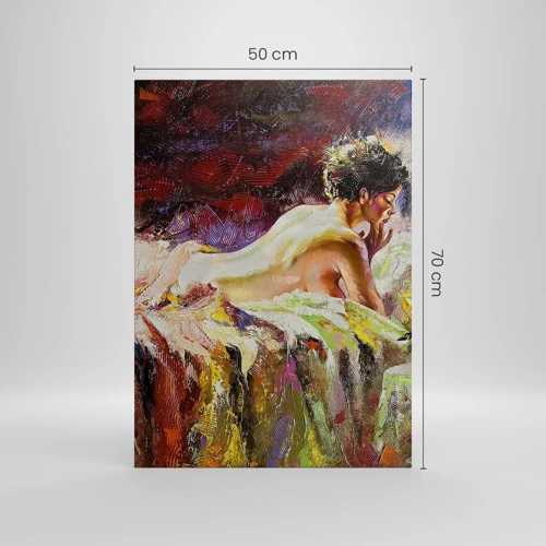 Bild auf Leinwand - Leinwandbild - Venus in Gedanken - 50x70 cm