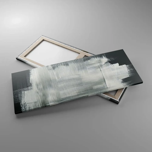 Bild auf Leinwand - Leinwandbild - Vertikal und horizontal gewebt - 100x40 cm