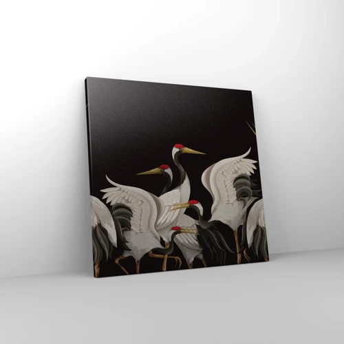 Bild auf Leinwand - Leinwandbild - Vogelsachen - 40x40 cm