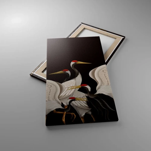 Bild auf Leinwand - Leinwandbild - Vogelsachen - 45x80 cm
