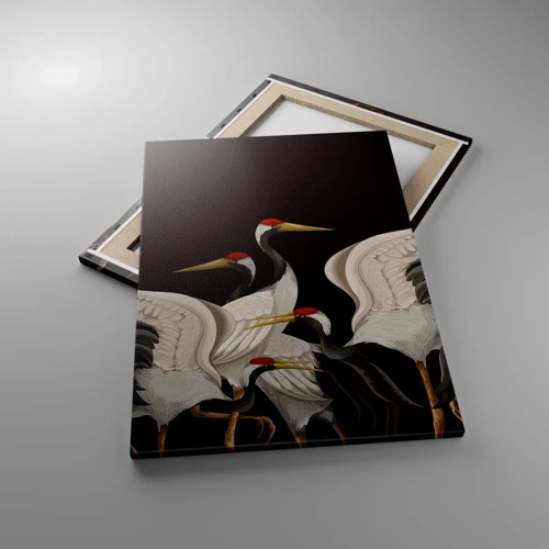 Bild auf Leinwand - Leinwandbild - Vogelsachen - 50x70 cm
