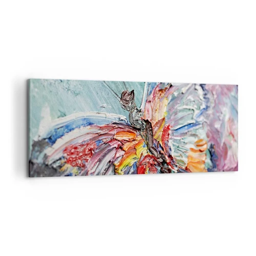 Bild auf Leinwand - Leinwandbild - Von der Natur gemalt - 100x40 cm