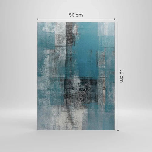 Bild auf Leinwand - Leinwandbild - Wasser und Luft - 50x70 cm